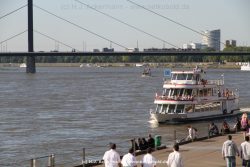 Duesseldorf Altstadt Rheinpromenade 018