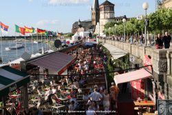 Duesseldorf Altstadt Rheinpromenade2 063