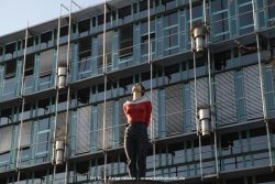 Duesseldorf Saeulenheilige Marlis 016